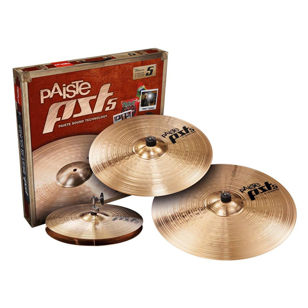 Paquete Platillos Paiste Rock Set New Pst5 068rset 14/16/20 068RSET