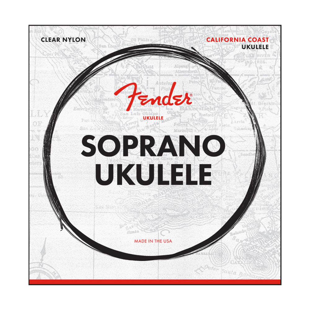 Fender Ukulele Soprano Encordadura 0730090402