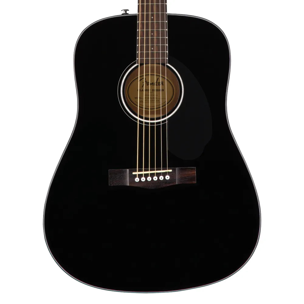 Fender 0970110006 Guitarra Acústica CD60S Dreadnought Negro