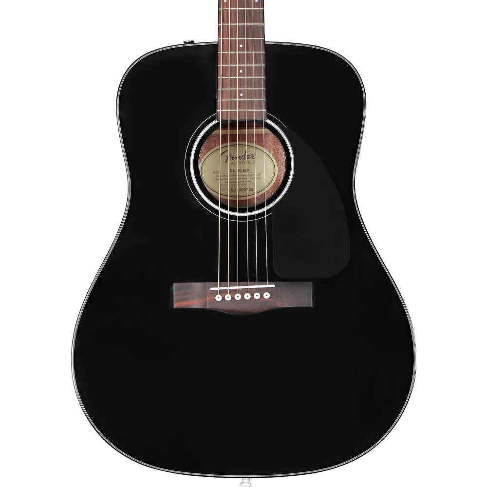 Guitarra Acústica CD-60 Dreadnought Negro con estuche FENDER 0970110206