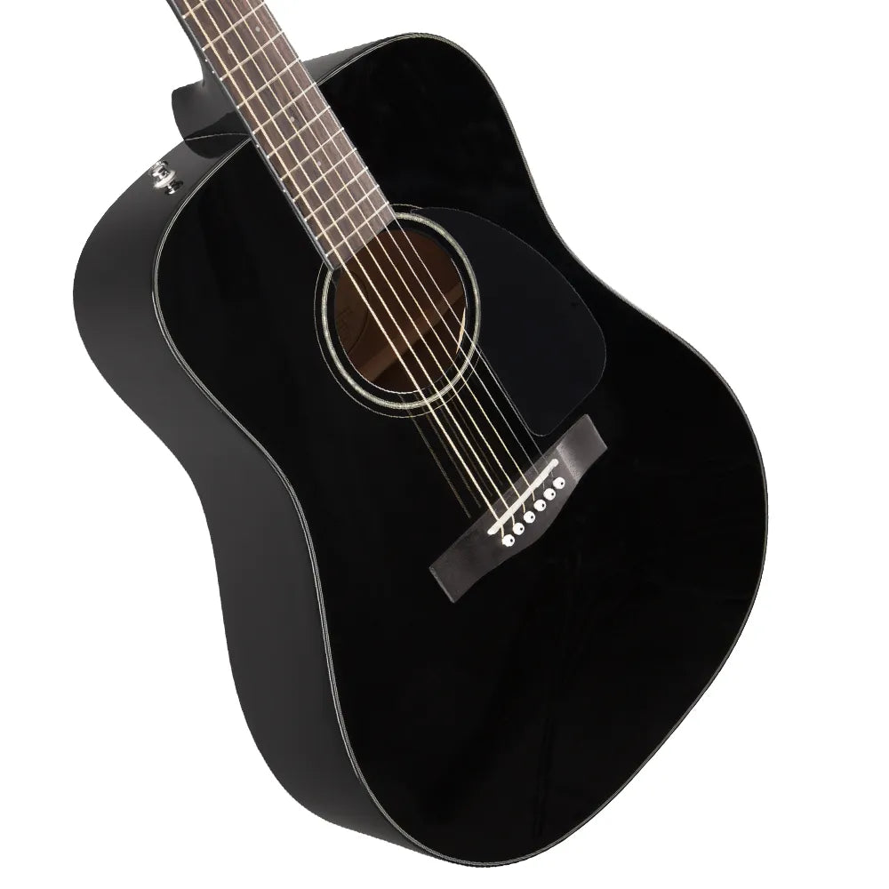 Guitarra Acústica CD-60 Dreadnought Negro con estuche FENDER 0970110206