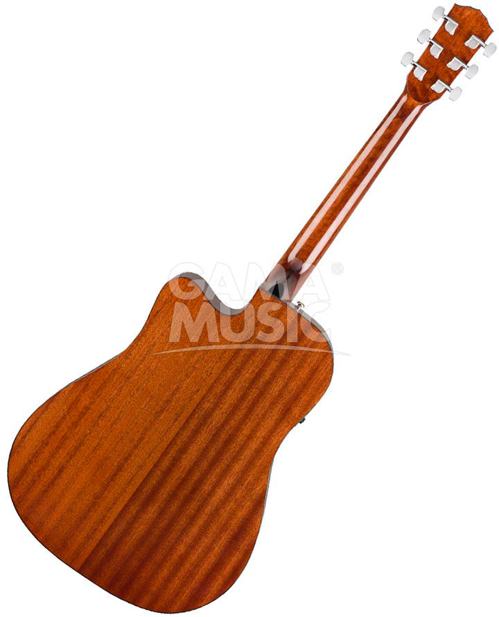 Guitarra Electroacústica Fender CD-60SCE Dreadnought All-Mahogany 0970113022
