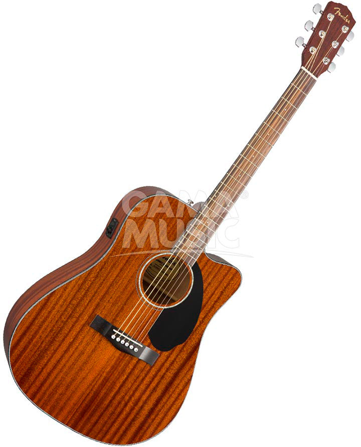 Guitarra Electroacústica Fender CD-60SCE Dreadnought All-Mahogany 0970113022
