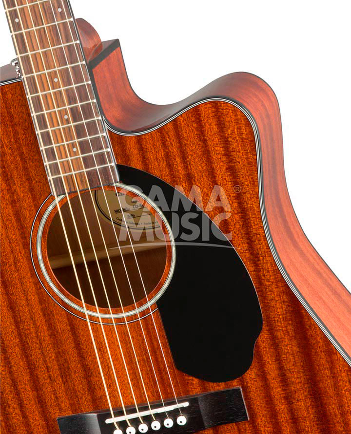 Guitarra Electroacústica Fender CD-60SCE Dreadnought All-Mahogany 0970113022