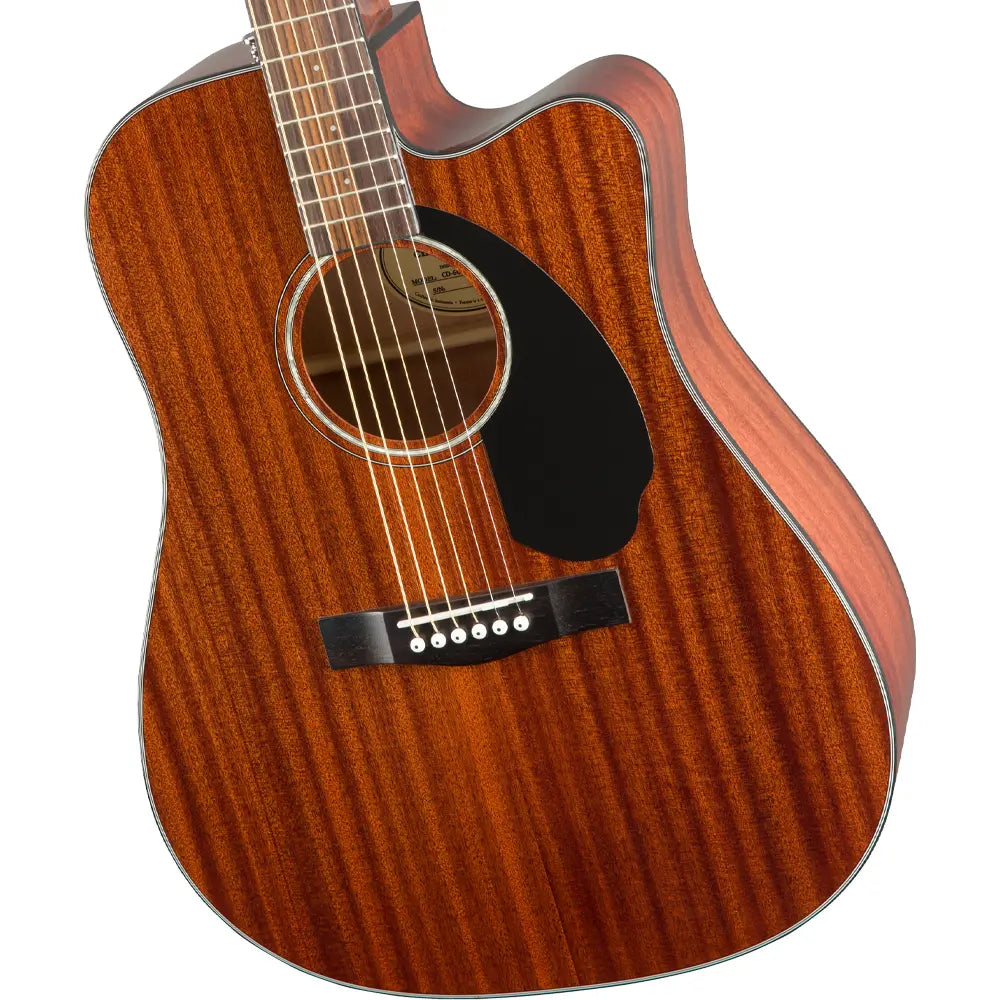 Guitarra Electroacústica Fender CD-60SCE Dreadnought All-Mahogany 0970113022