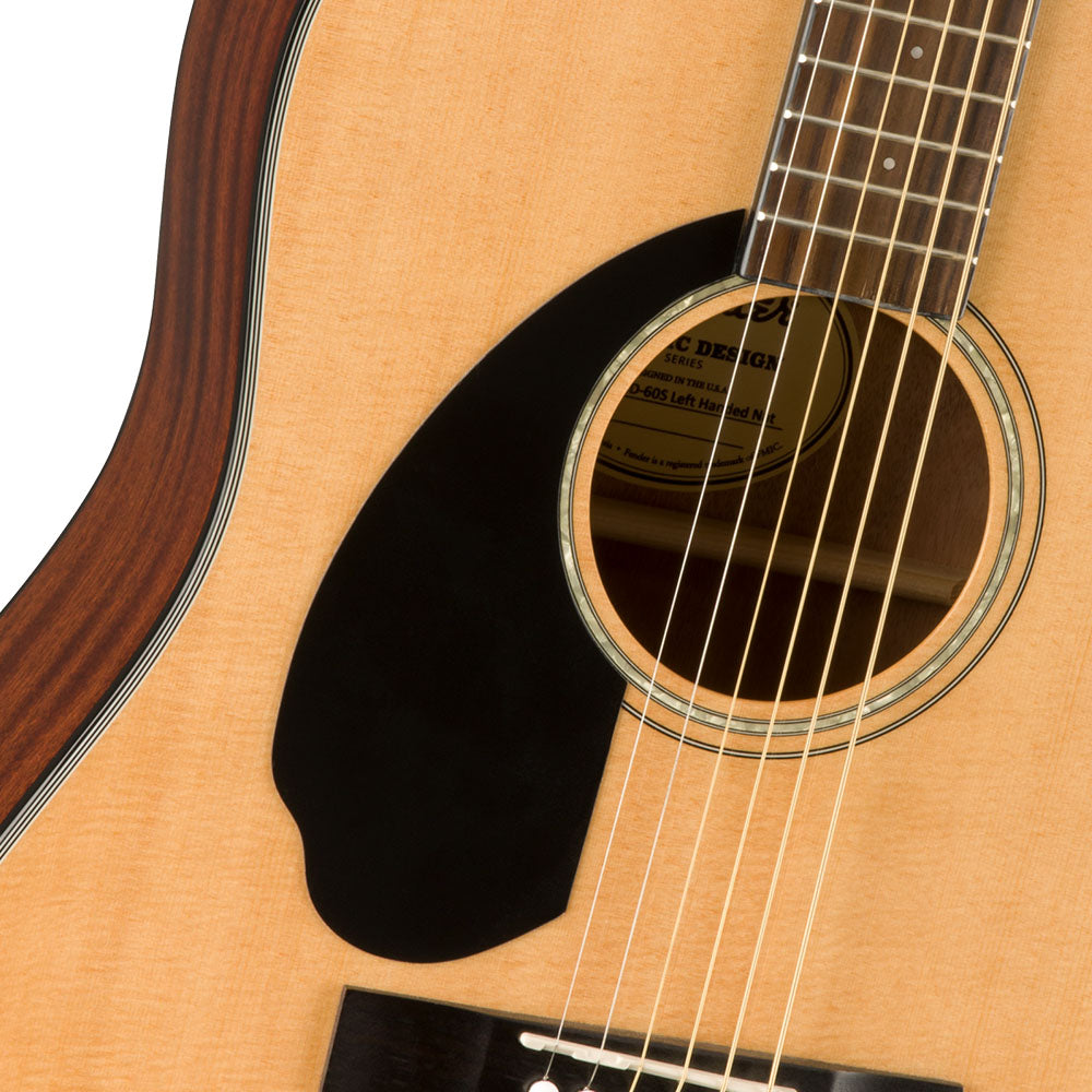 Guitarra Acústica Fender 0970115021 CD-60S Zurda Natural