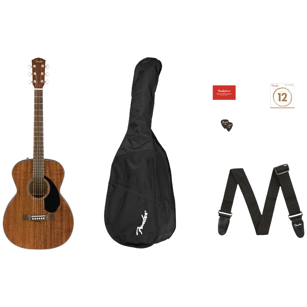 Guitarra Acústica Fender 0970150422 Cc-60S Concert Pack V2 All Mah con Funda