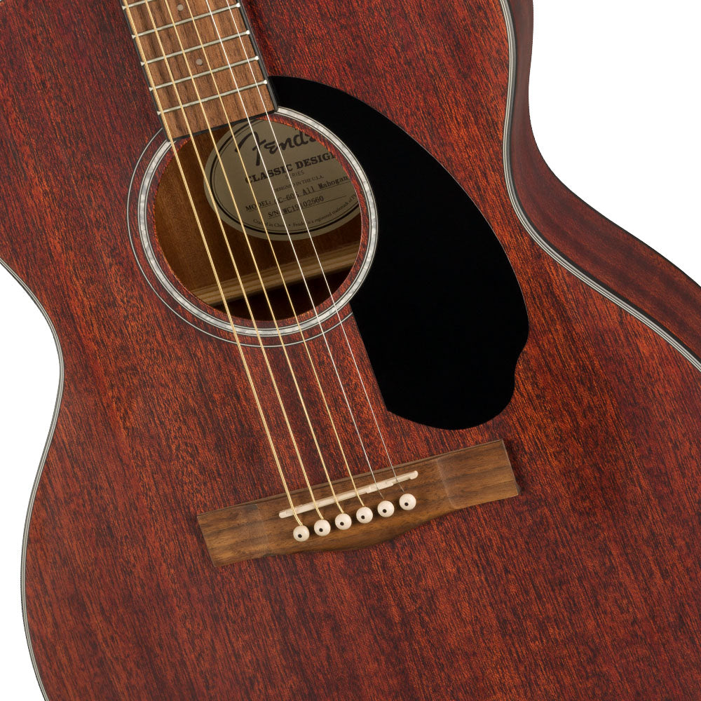 Guitarra Acústica Fender 0970150422 Cc-60S Concert Pack V2 All Mah con Funda
