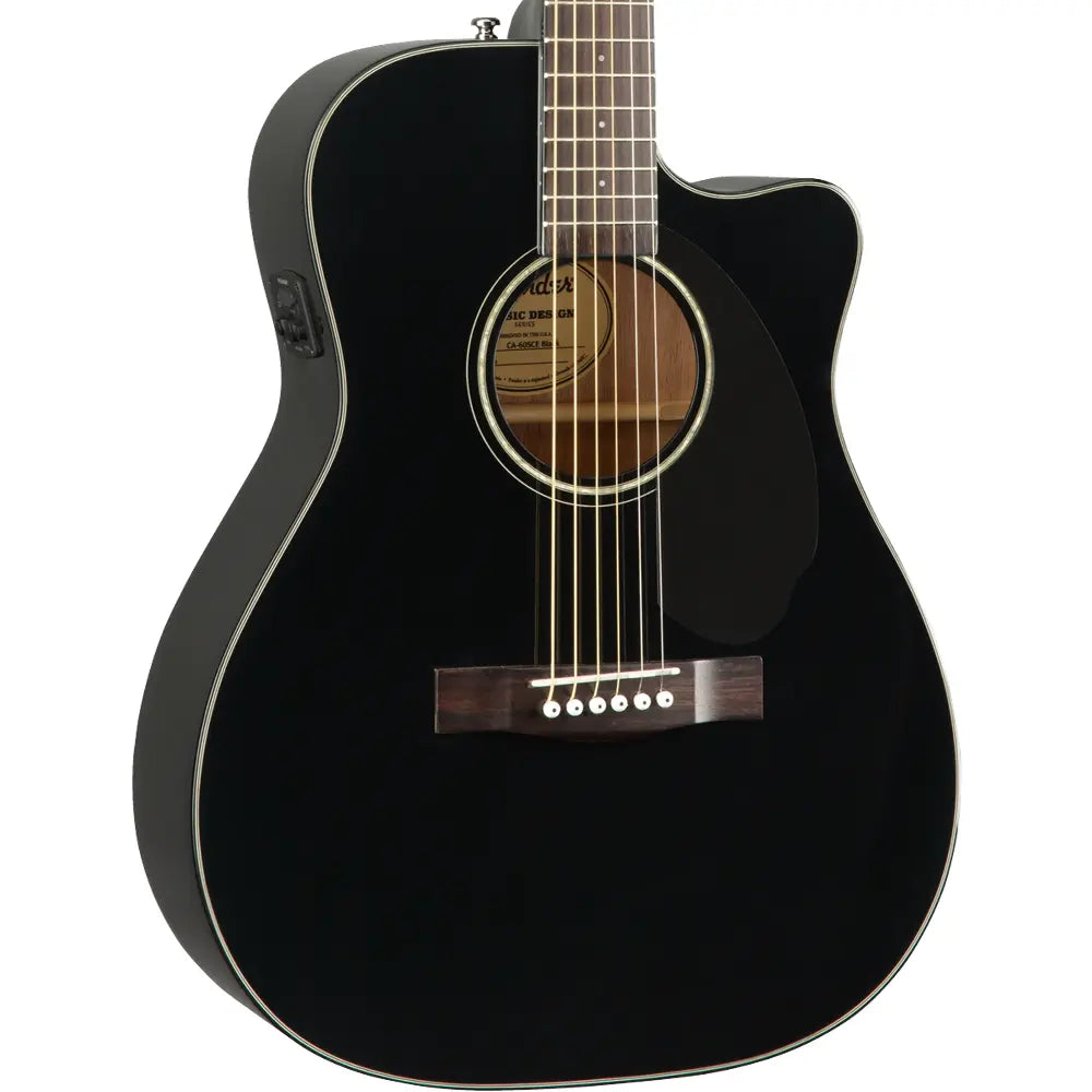 Guitarra Electroacústica CC-60SCE Black FENDER 0970153006