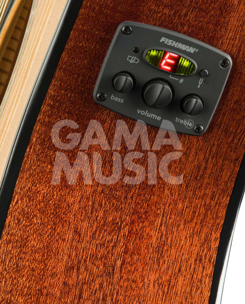 Guitarra Electroacústica Fender 0970158021 CC-60SCE Concert LH Natural Zurda