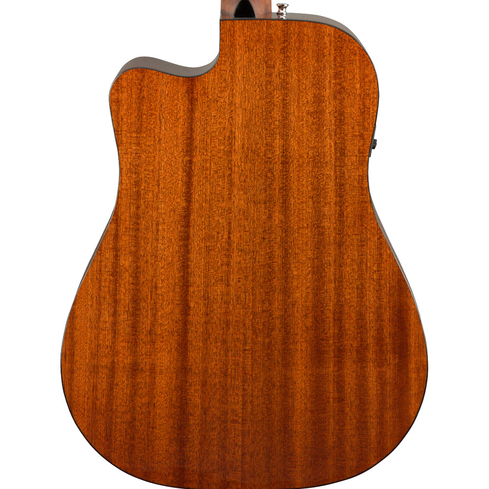 Fender 0970193021 Guitarra Electroacústica CD-60SCE Dreadnought de 12 cuerdas Natural