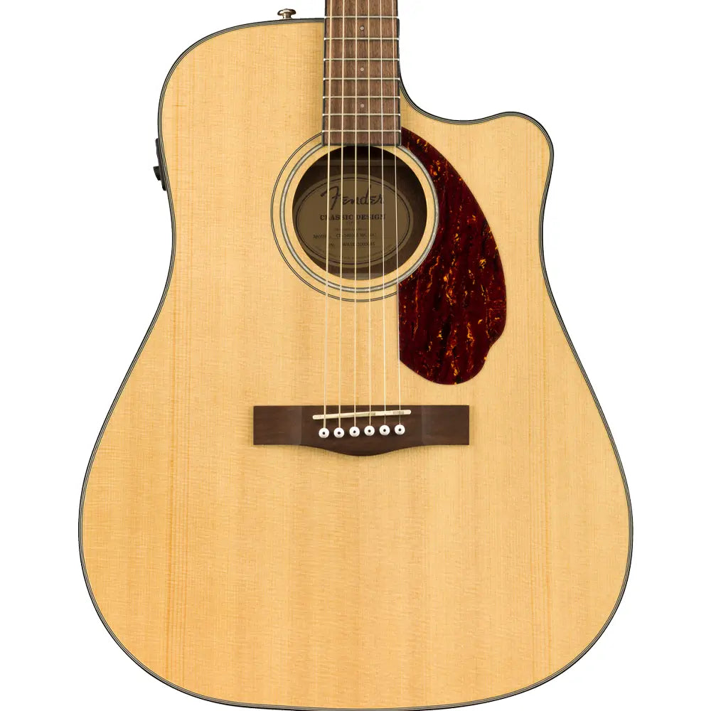 Fender 0970213321 CD-140SCE Dreadnought Guitarra Electroacústica Natural w/case