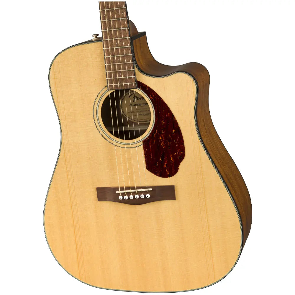 Fender 0970213321 CD-140SCE Dreadnought Guitarra Electroacústica Natural w/case