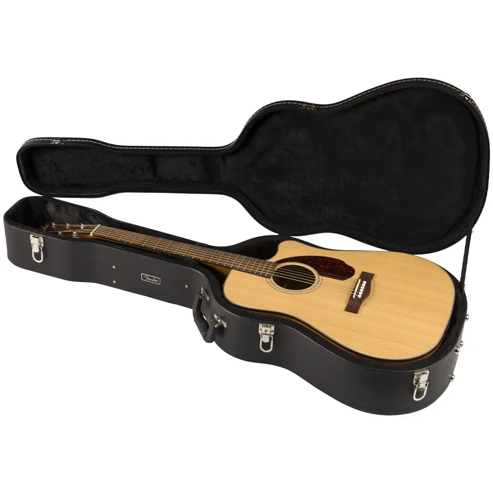 Fender 0970213321 CD-140SCE Dreadnought Guitarra Electroacústica Natural w/case