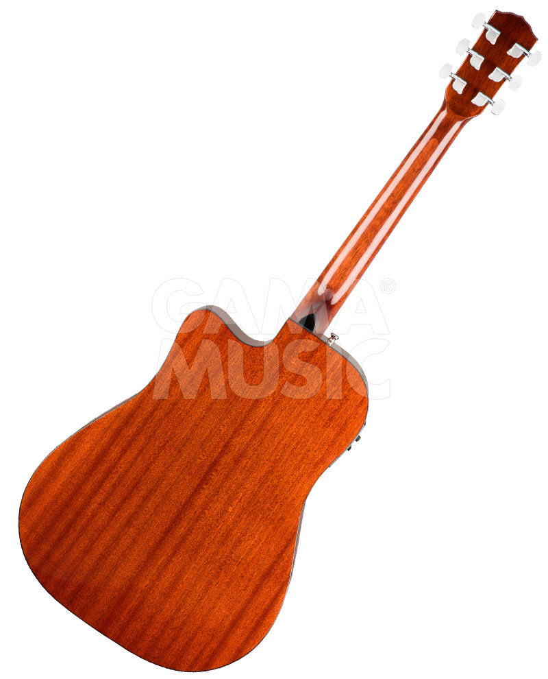 Guitarra Electroacústica Fender 0970213322 CD-140SCE Dreadnought All-Mahogany w/Case