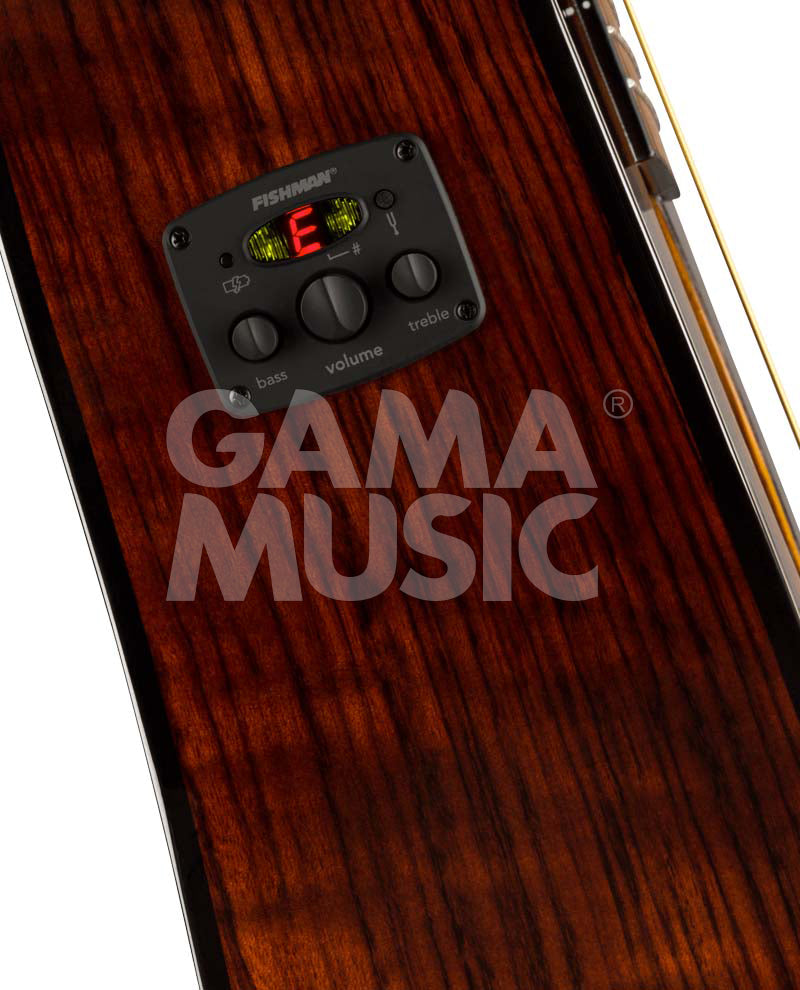 Guitarra Electroacústica Fender 0970213332 CD-140SCE Dreadnought, Walnut Fingerboard, Sunburst con estuche