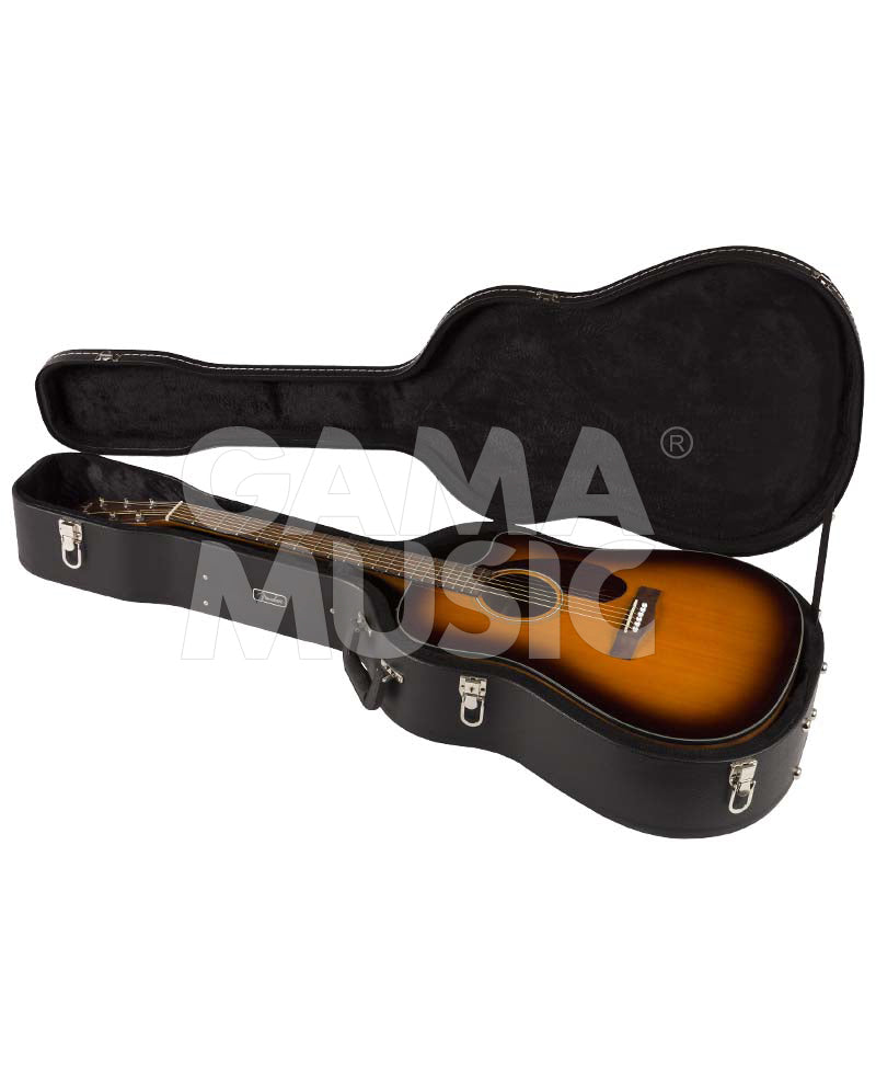 Guitarra Electroacústica Fender 0970213332 CD-140SCE Dreadnought, Walnut Fingerboard, Sunburst con estuche