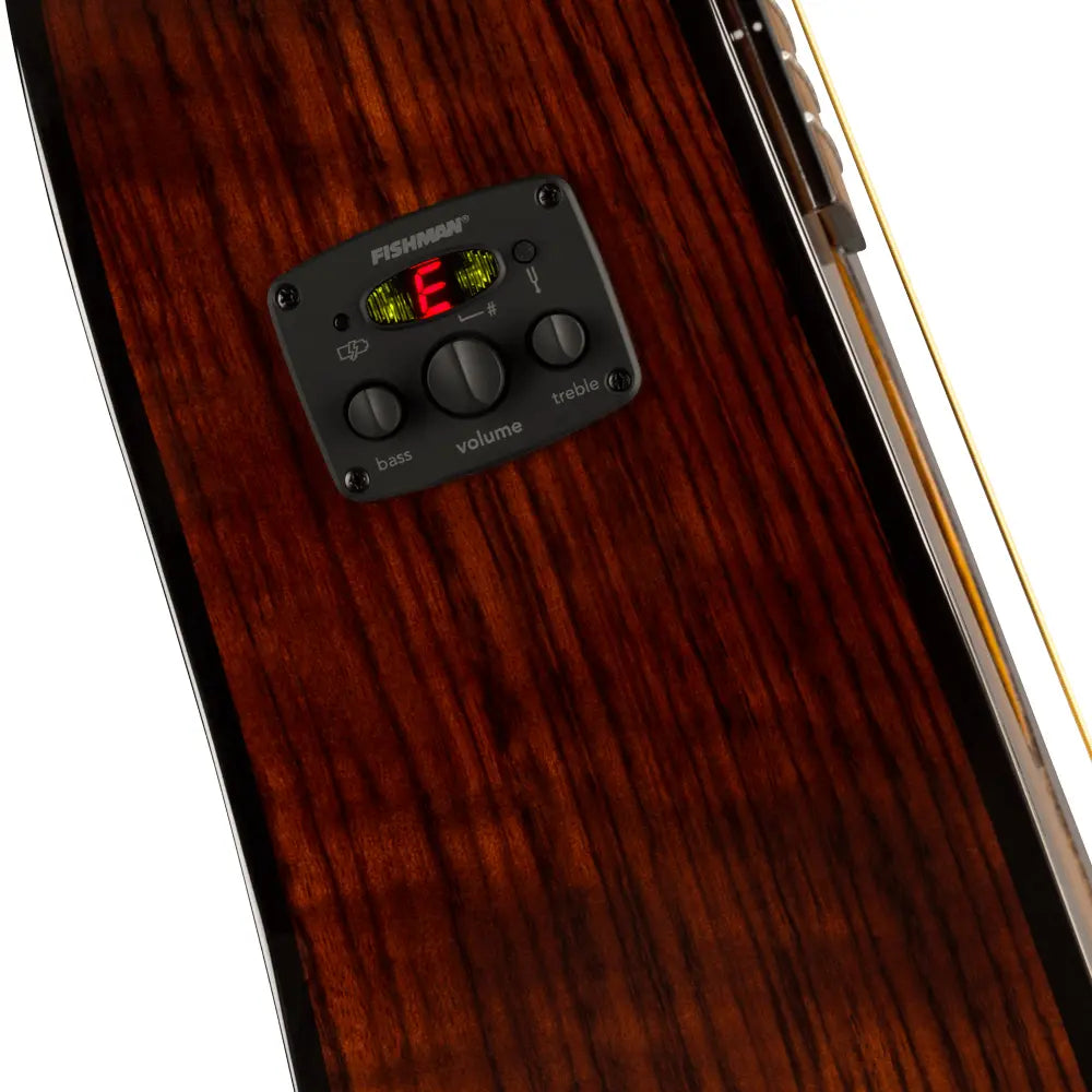 Guitarra Electroacústica Fender 0970213332 CD-140SCE Dreadnought Walnut Fingerboard Sunburst con estuche