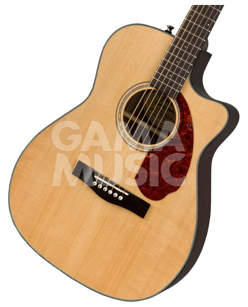 Guitarra Electroacústica CC-140SCE Concert Walnut Fingerboard Natural w/case FENDER 0970253321