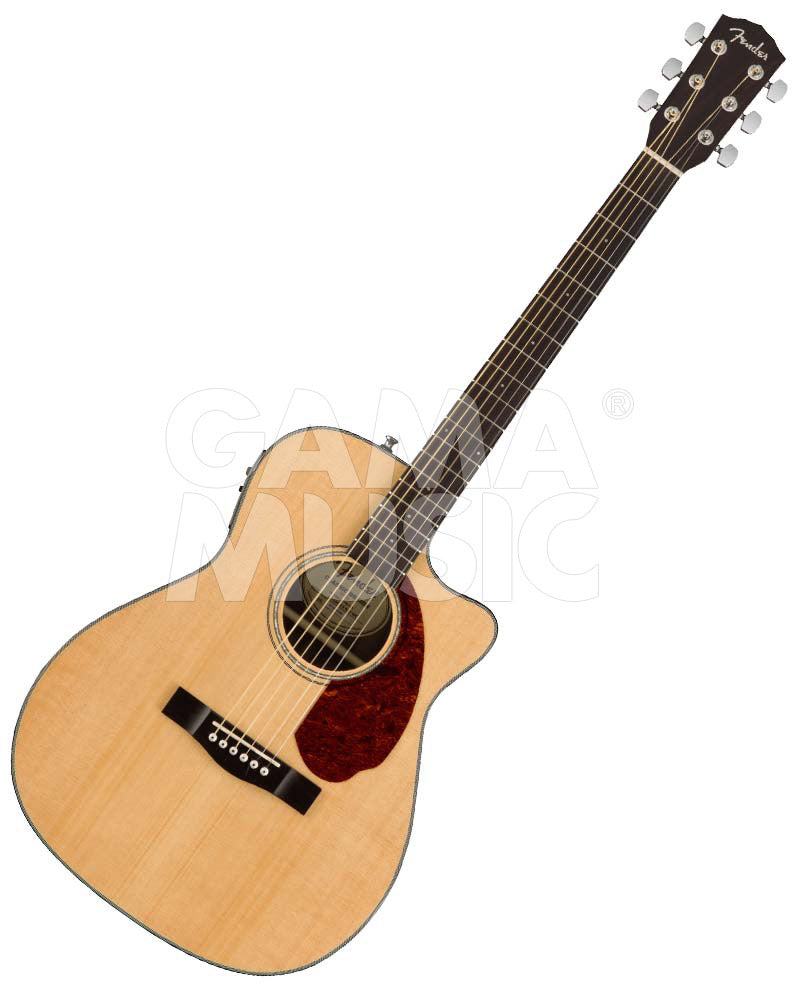 Guitarra Electroacústica CC-140SCE Concert Walnut Fingerboard Natural w/case FENDER 0970253321