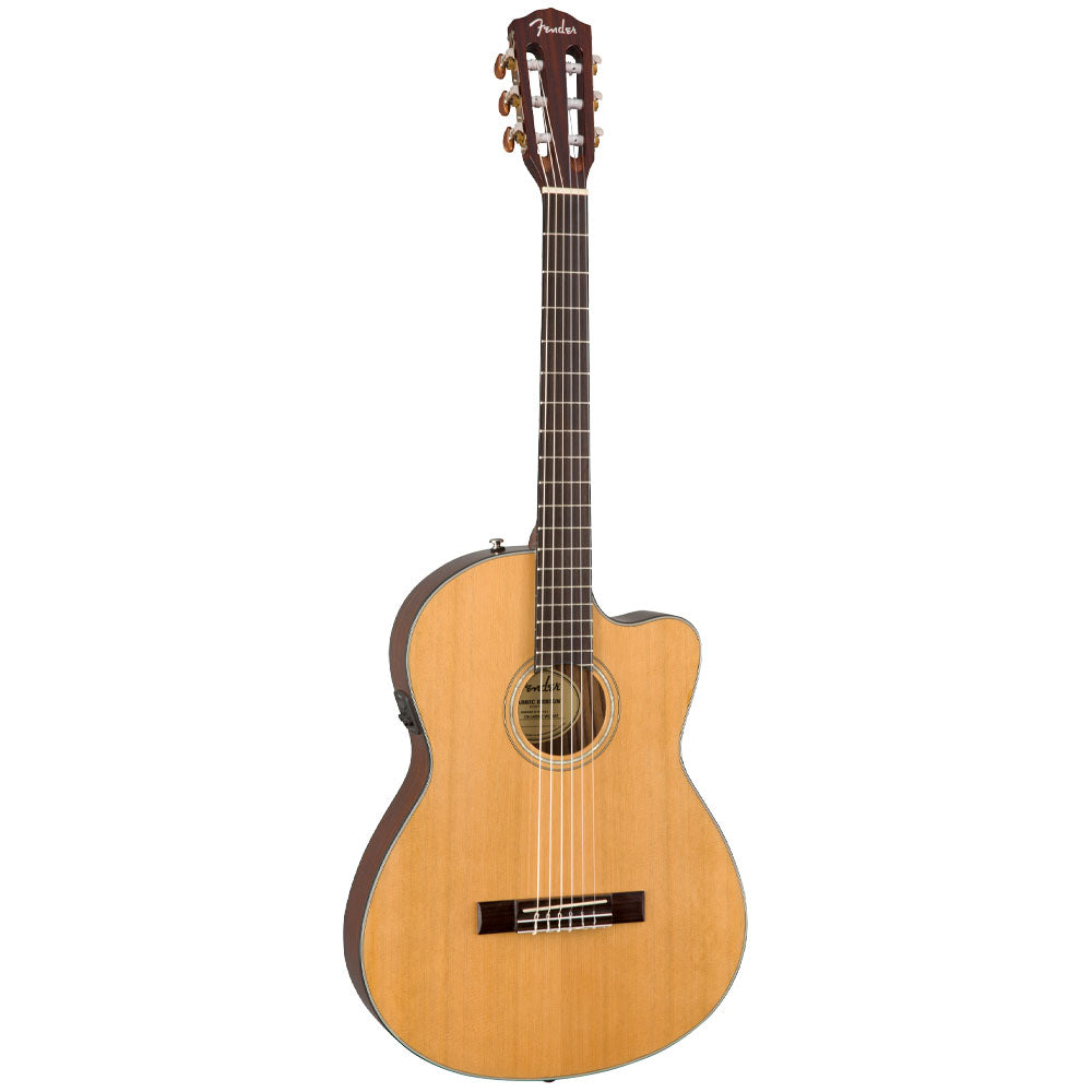 Fender CN-140SCE Nylon Thinline Guitarra Electroacústica 0970264321 con Estuche