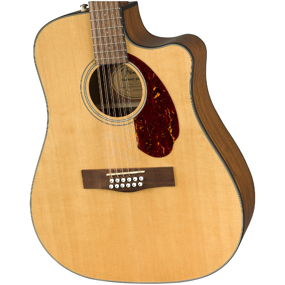 Guitarra Electroacústica Fender 0970293321 CD-140SCE 12-String Natural w/Case