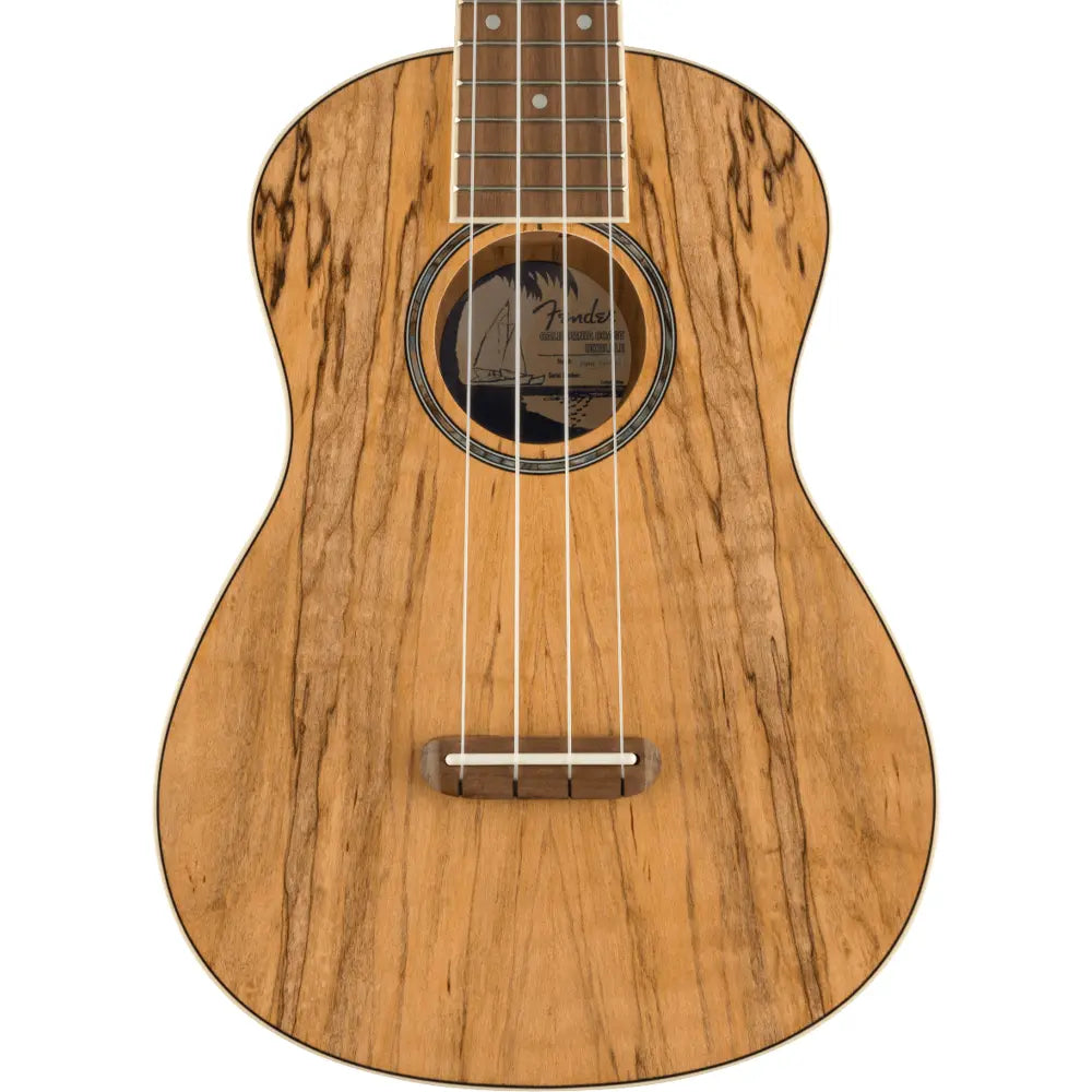 Fender 0970450594 Ukulele Zuma Exotic Concert Ukulele Spalted Maple