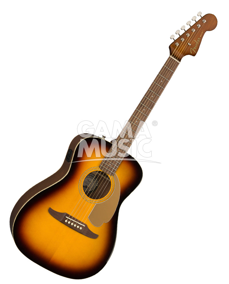 Guitarra Electroacústica Fender 0970722003 6 Cuerdas Malibu Player Sunburst WN