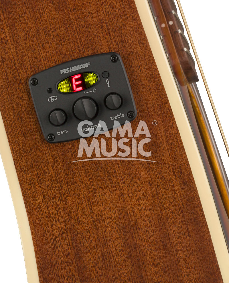 Guitarra Electroacústica Fender 0970722003 6 Cuerdas Malibu Player Sunburst WN