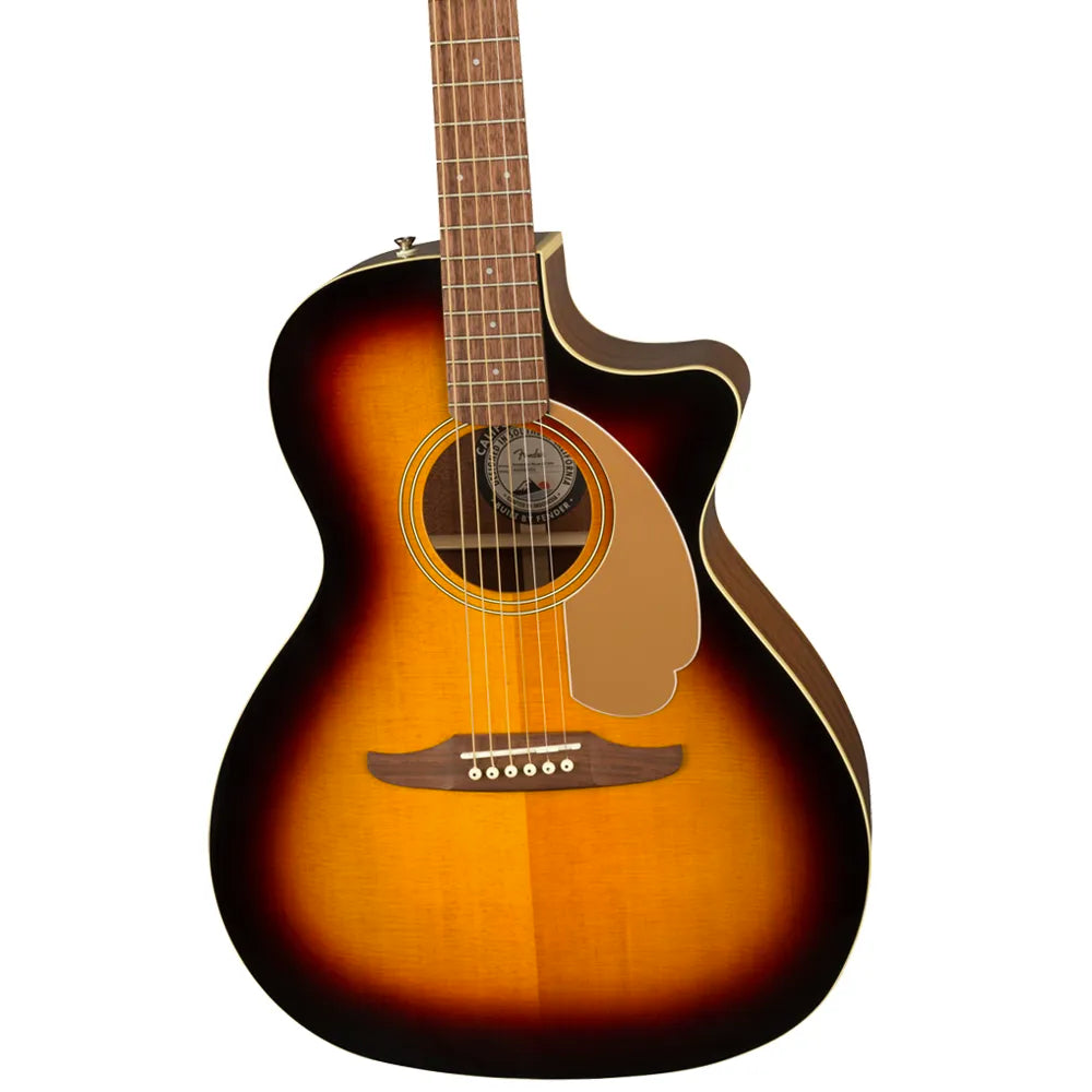 Guitarra Electroacústica Fender 0970743003 Newporter Player Wunburst WN 6 String