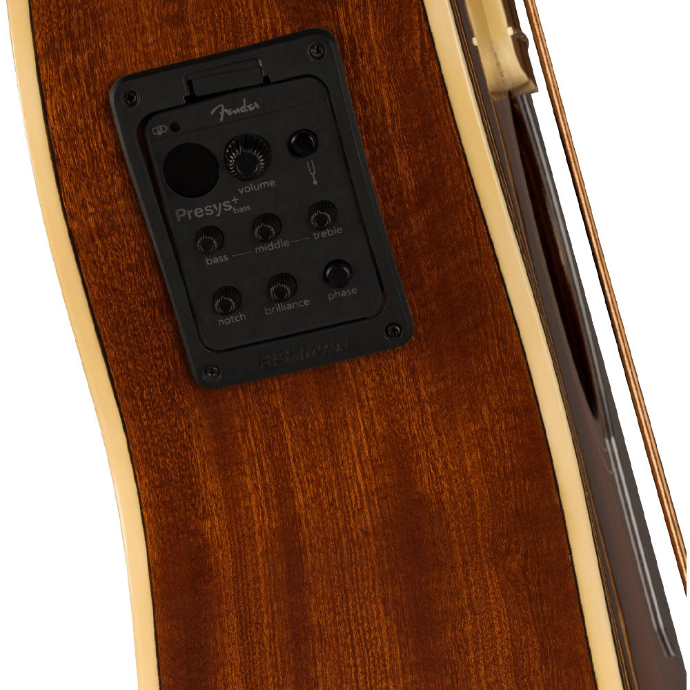 Fender Kingman Bass Walnut Fingerboard Shaded Edge Burst Bajo Electroacústico 0970783164