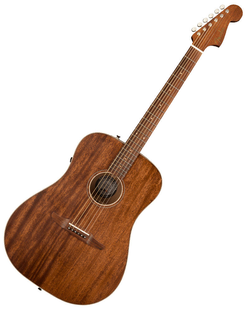 Guitarra Electroacústica Redondo Special Mahogany Natural with Bag FENDER 0970913122