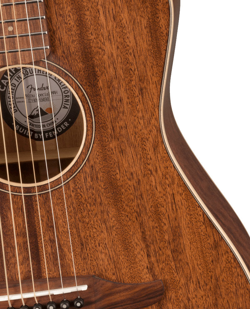 Guitarra Electroacústica Malibu Special Mahogany Natural with Bag FENDER 0970923122