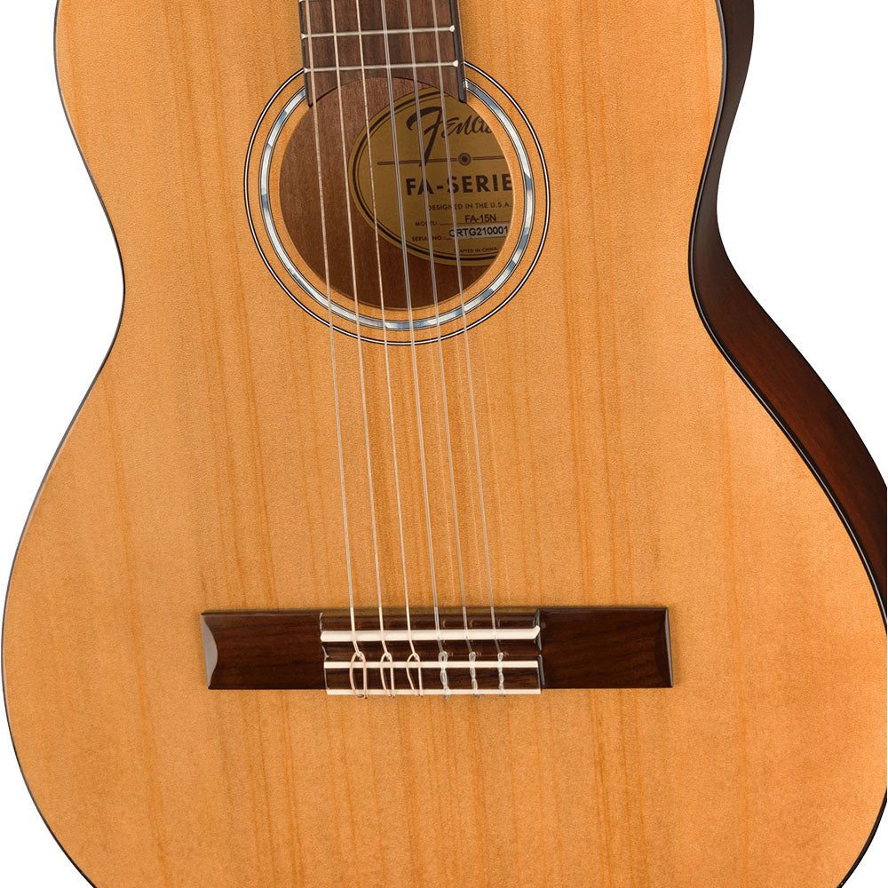 Guitarra Acústica Fender FA-15N 3/4 Nylon w/ Gig Bag 0971160121