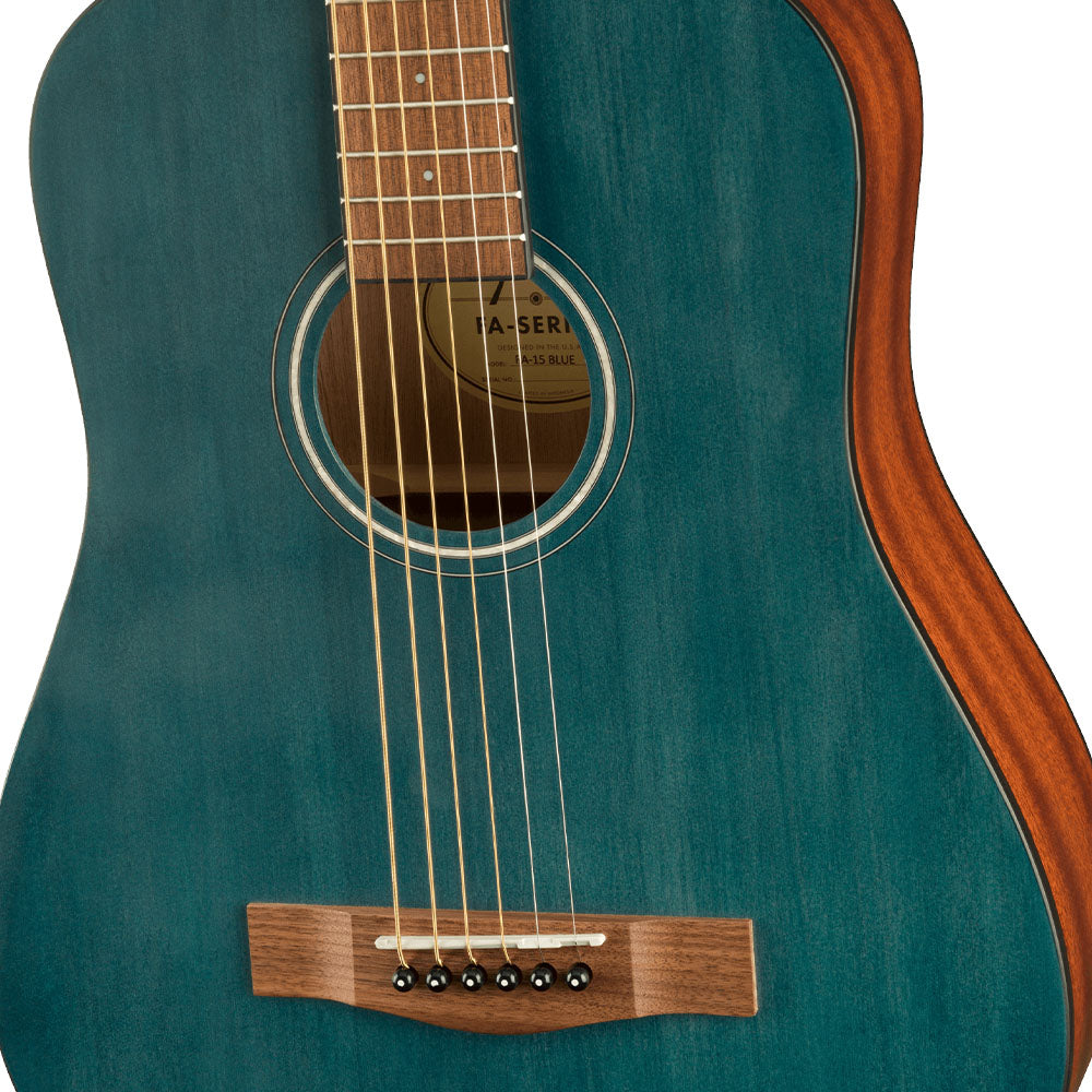 Guitarra Acústica FA-15 3/4 Steel with Gig Bag Blue FENDER 0971170187