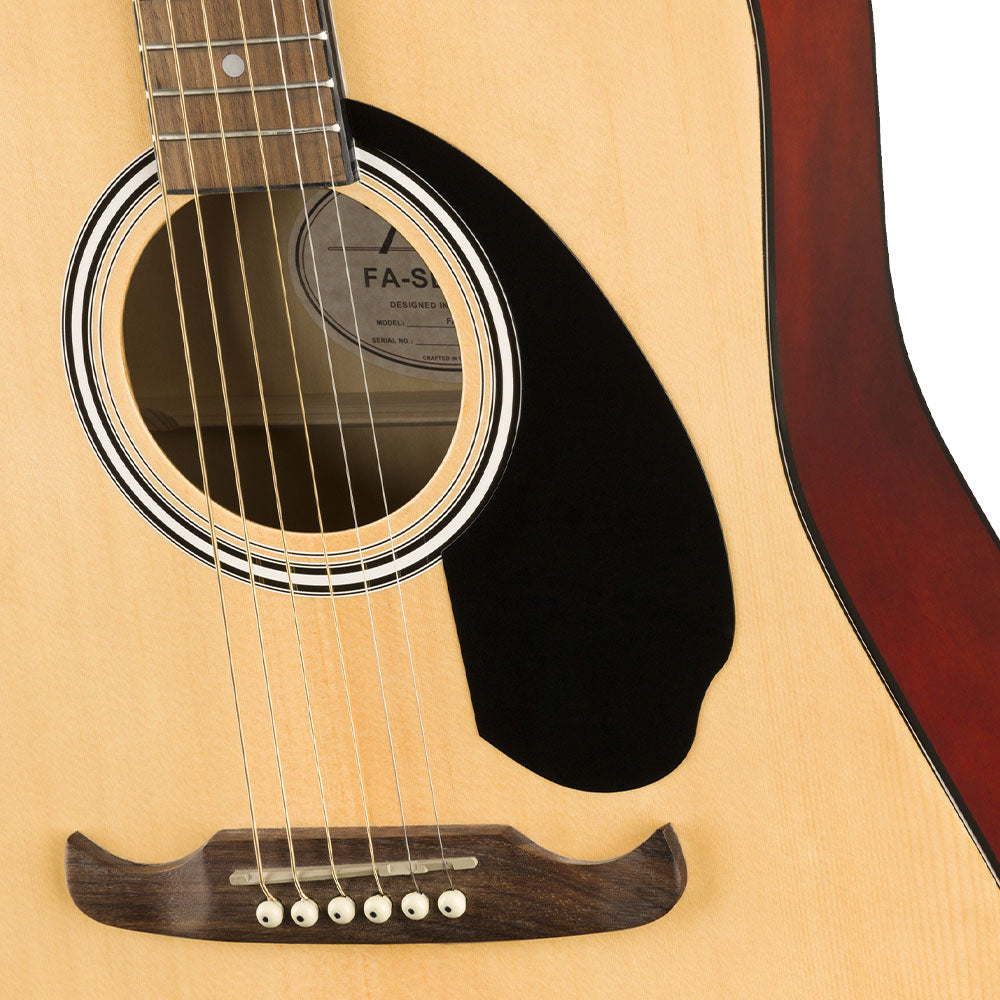 FENDER 0971210521 Guitarra Acústica FA-125 Dreadnought Natural con Funda