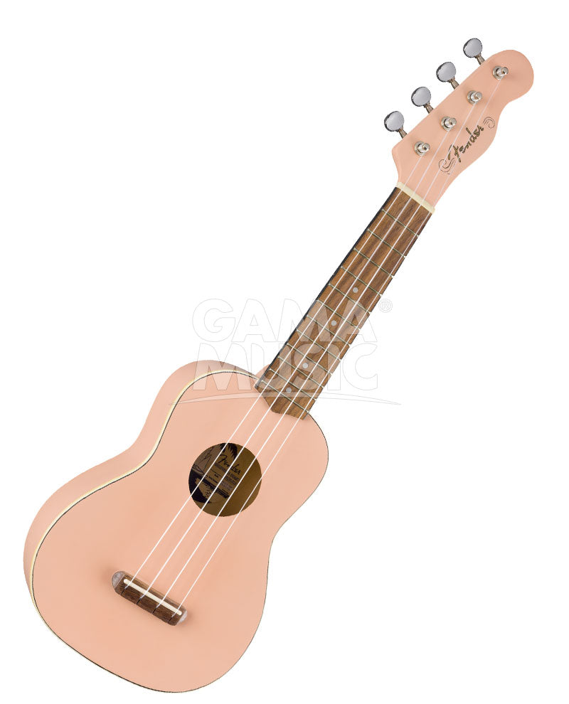 Ukulele Fender 0971610556 Venice Soprano Shell Pink