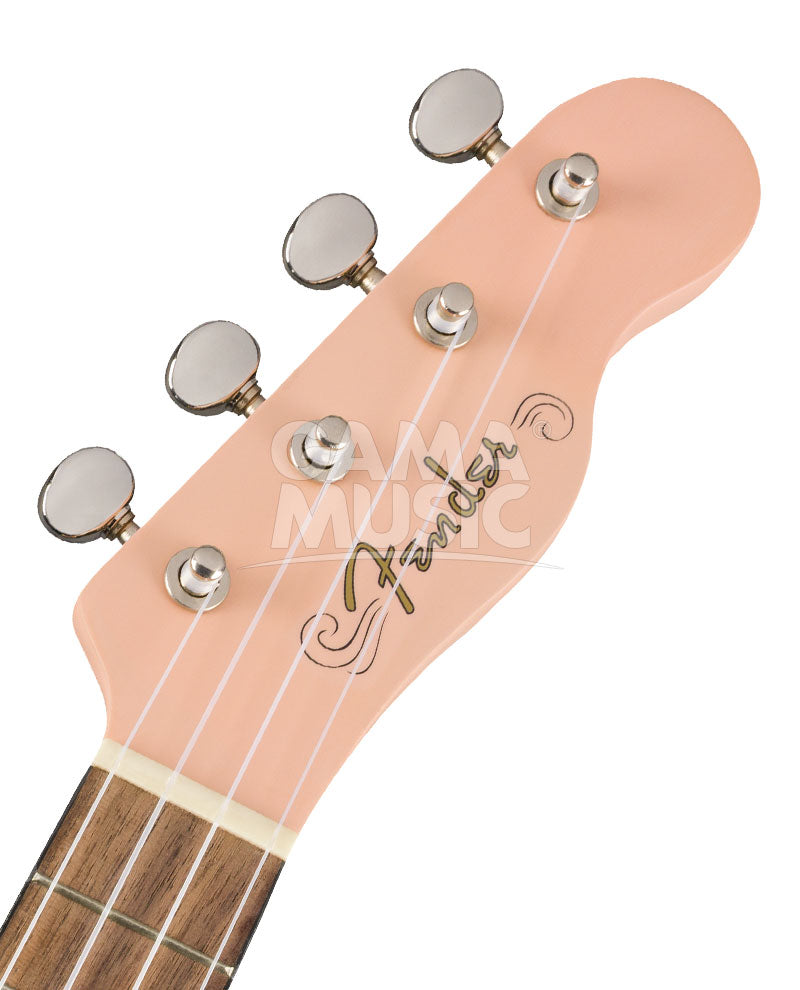 Ukulele Fender 0971610556 Venice Soprano Shell Pink