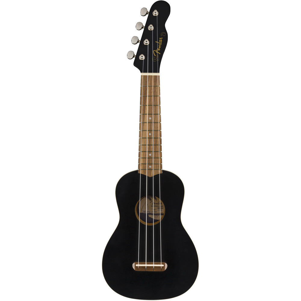 Ukulele Fender 09716610706 Soprano Black Wn 0971610706