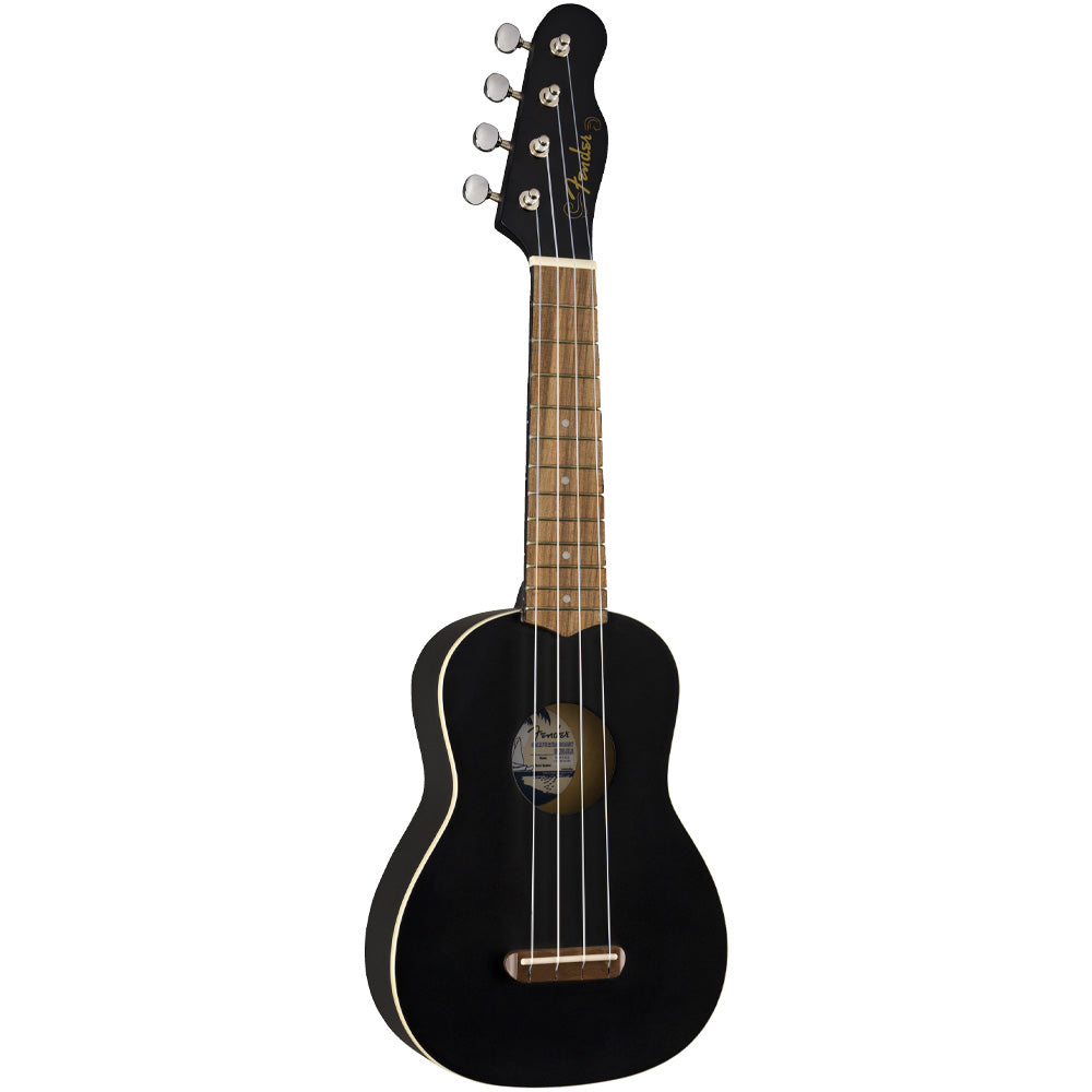 Ukulele Fender 09716610706 Soprano Black Wn 0971610706