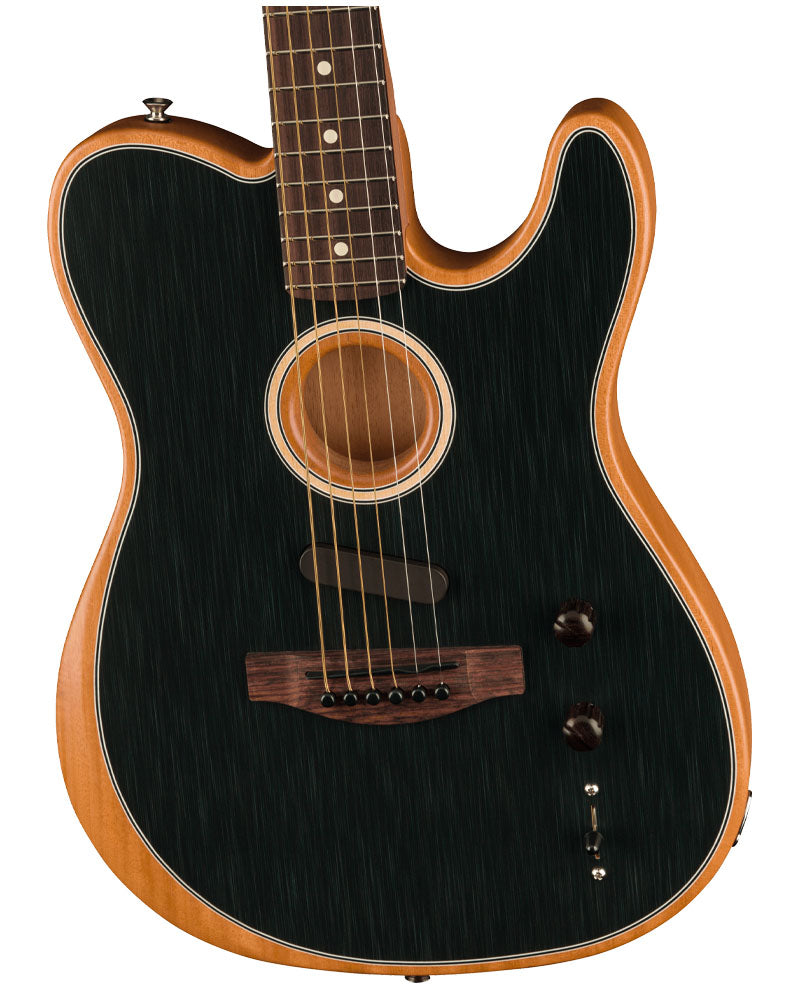 Guitarra Acoustasonic Fender 0972213239 Player Telecaster Brushed Black