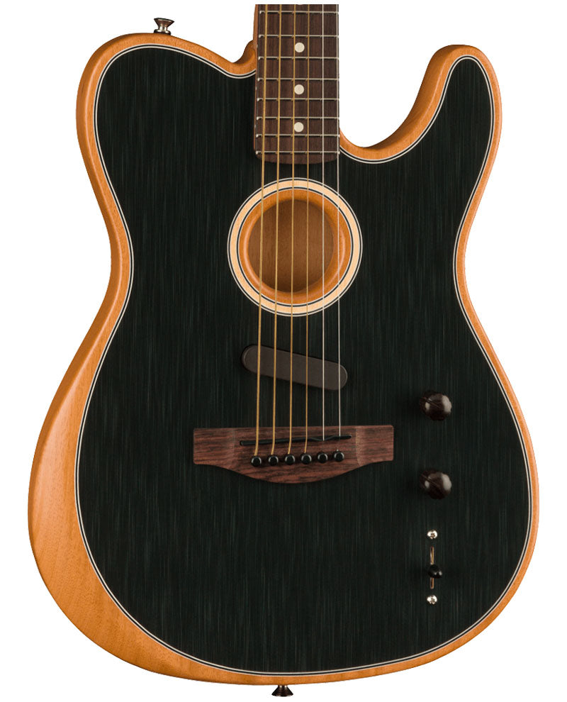 Guitarra Acoustasonic Fender 0972213239 Player Telecaster Brushed Black