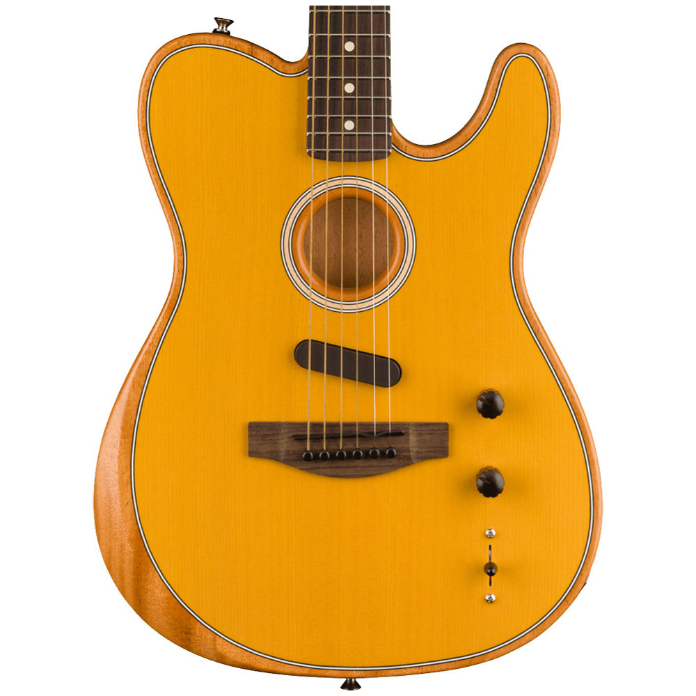 Guitarra Acoustasonic Fender 0972213250 Player Telecaster Butterscotch Blonde