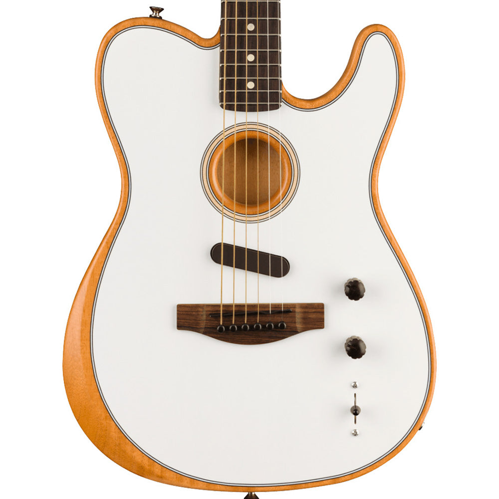 Guitarra Acoustasonic Fender 0972213280 Player Telecaster Arctic White