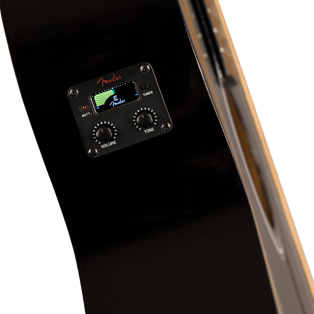 Guitarra Electroacústica Fender FA-125CE Dreadnought Black 0972713506