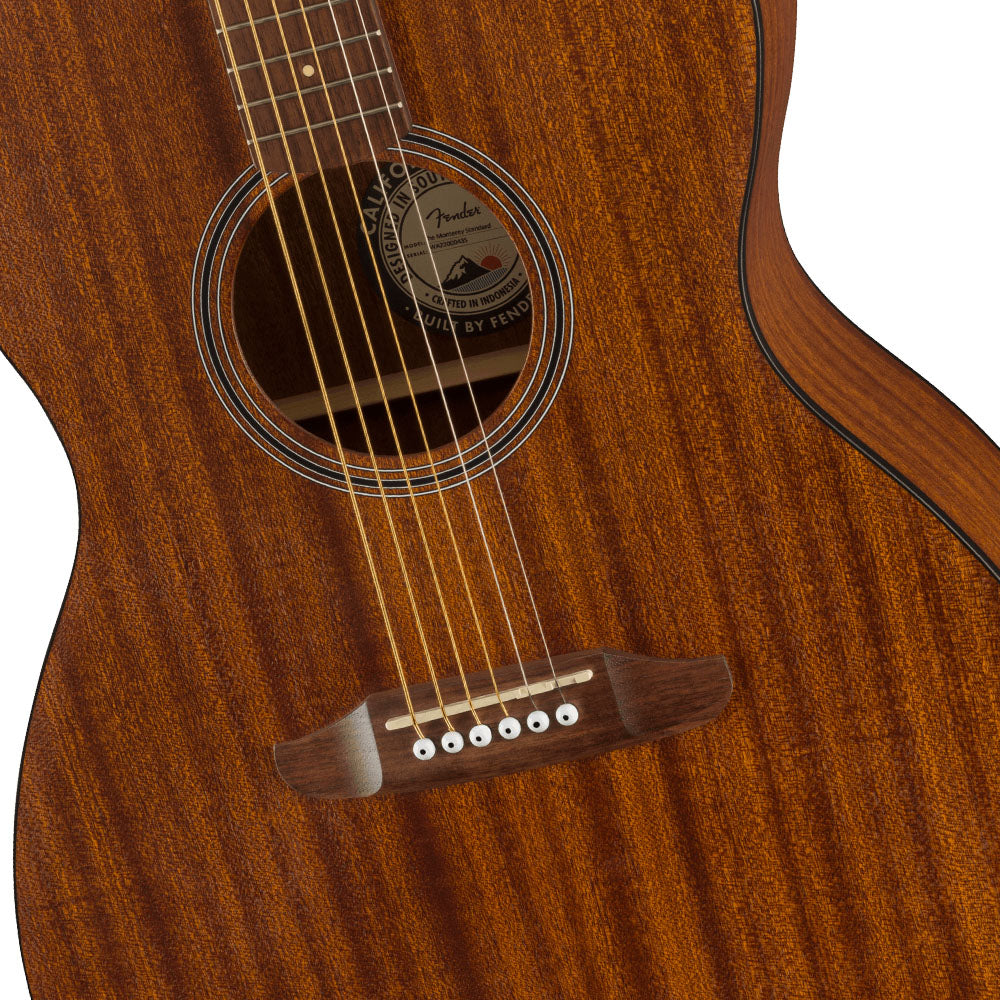 Fender Monterey Standard Mah W/B Natural Guitarra Electroacústica 0973052122