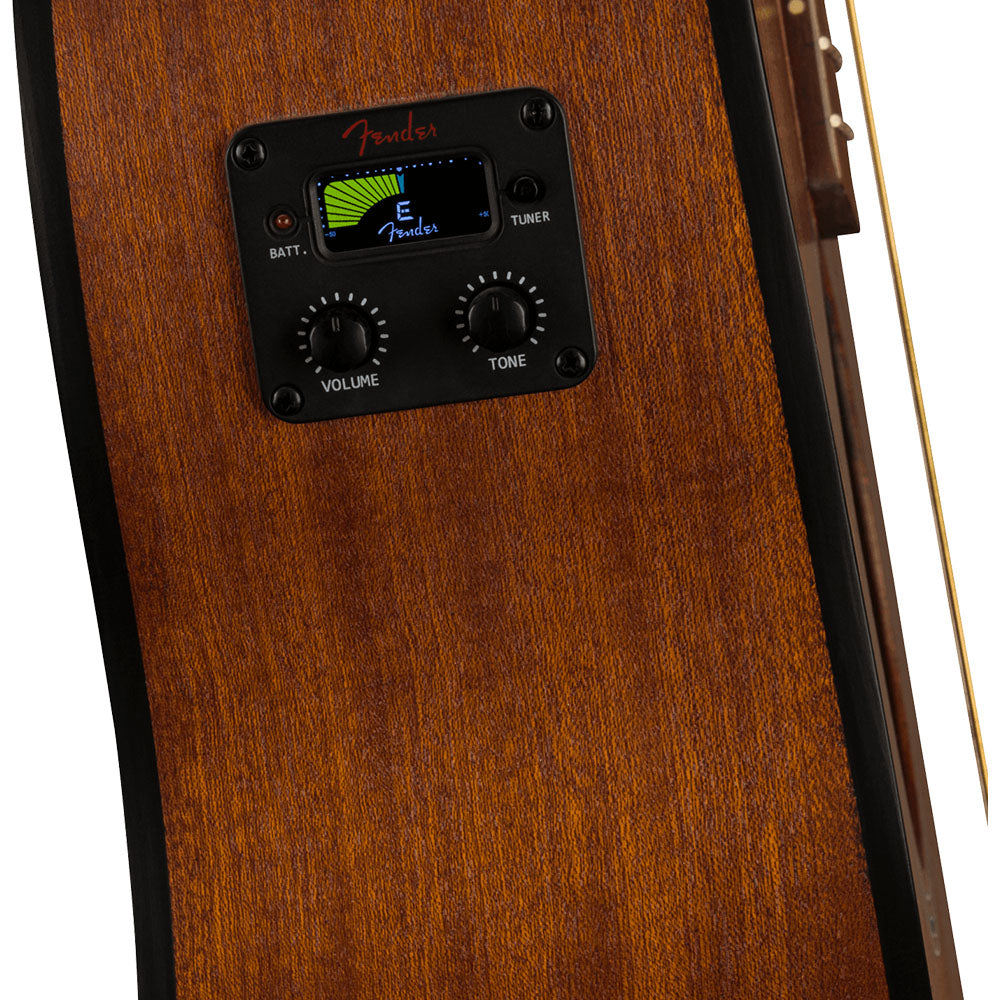 Fender Monterey Standard Mah W/B Natural Guitarra Electroacústica 0973052122