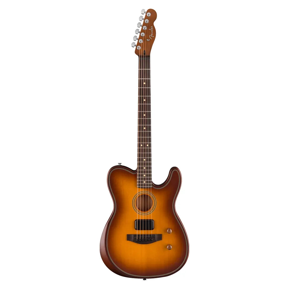 Fender 0973113542 Guitarra Electroacústica Acoustasonic Standard Telecaster Honey Burst