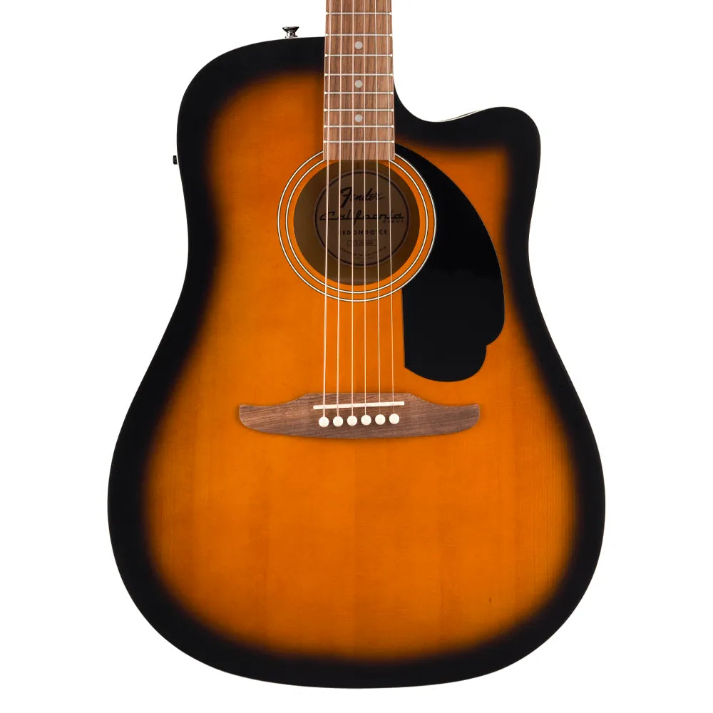 Fender 0974010503 Guitarra Electroacústica California Debut Redondo Sunburst