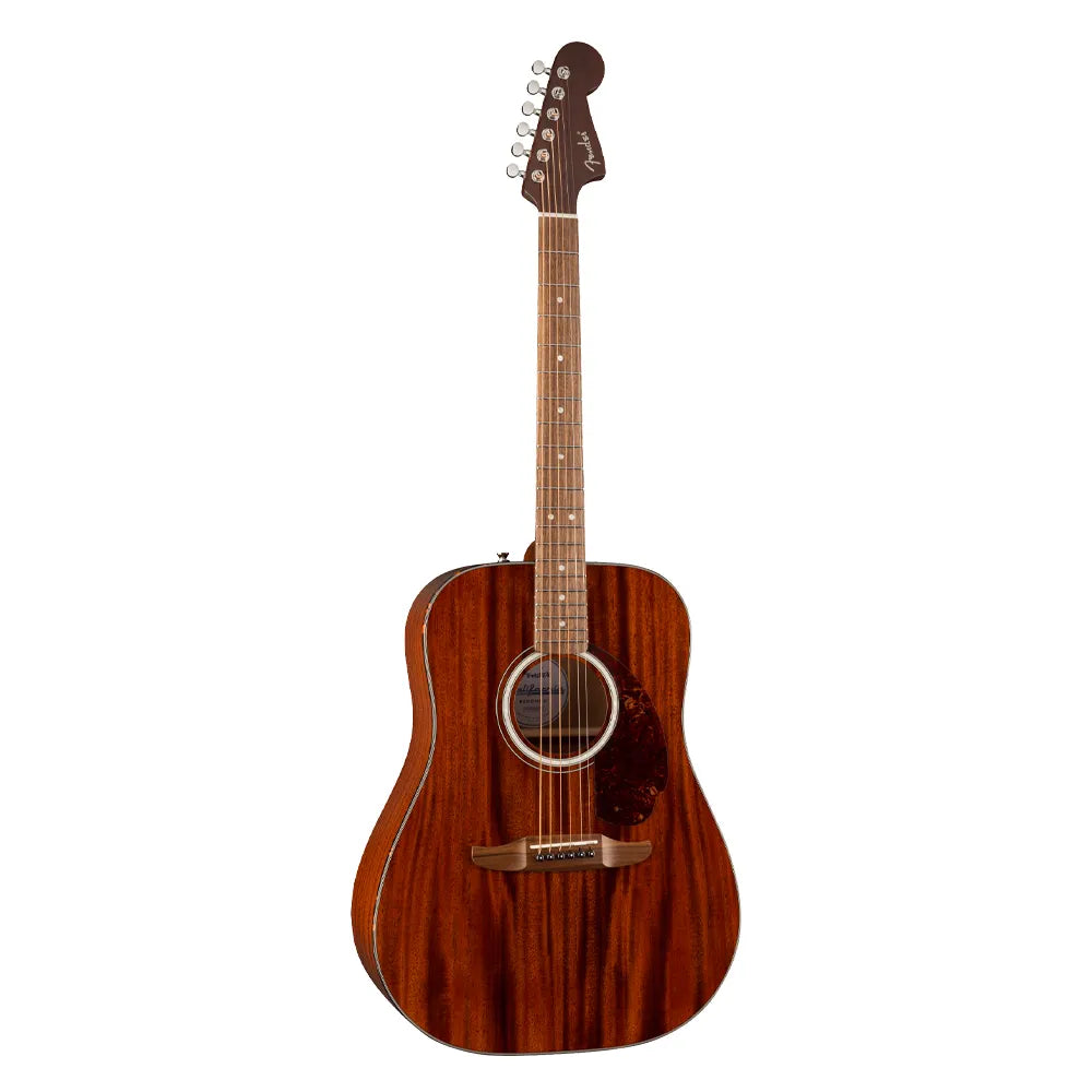 Fender 0974602521 Guitarra Electroacústica California Deluxe Redondo Caoba Acabado Natural